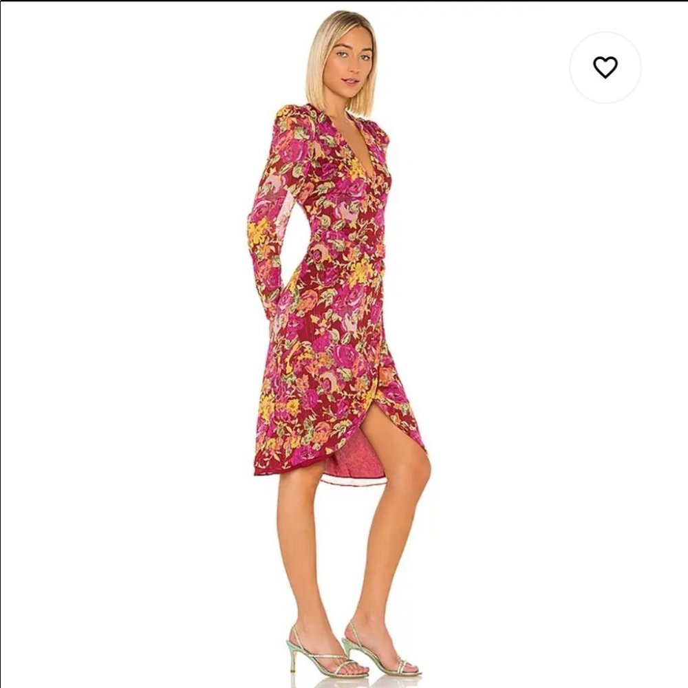 LPA Floral Midi Dress BNWT